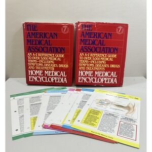 The American Medical Association Home Encyclopedia Two Volumes Complete‎ Set